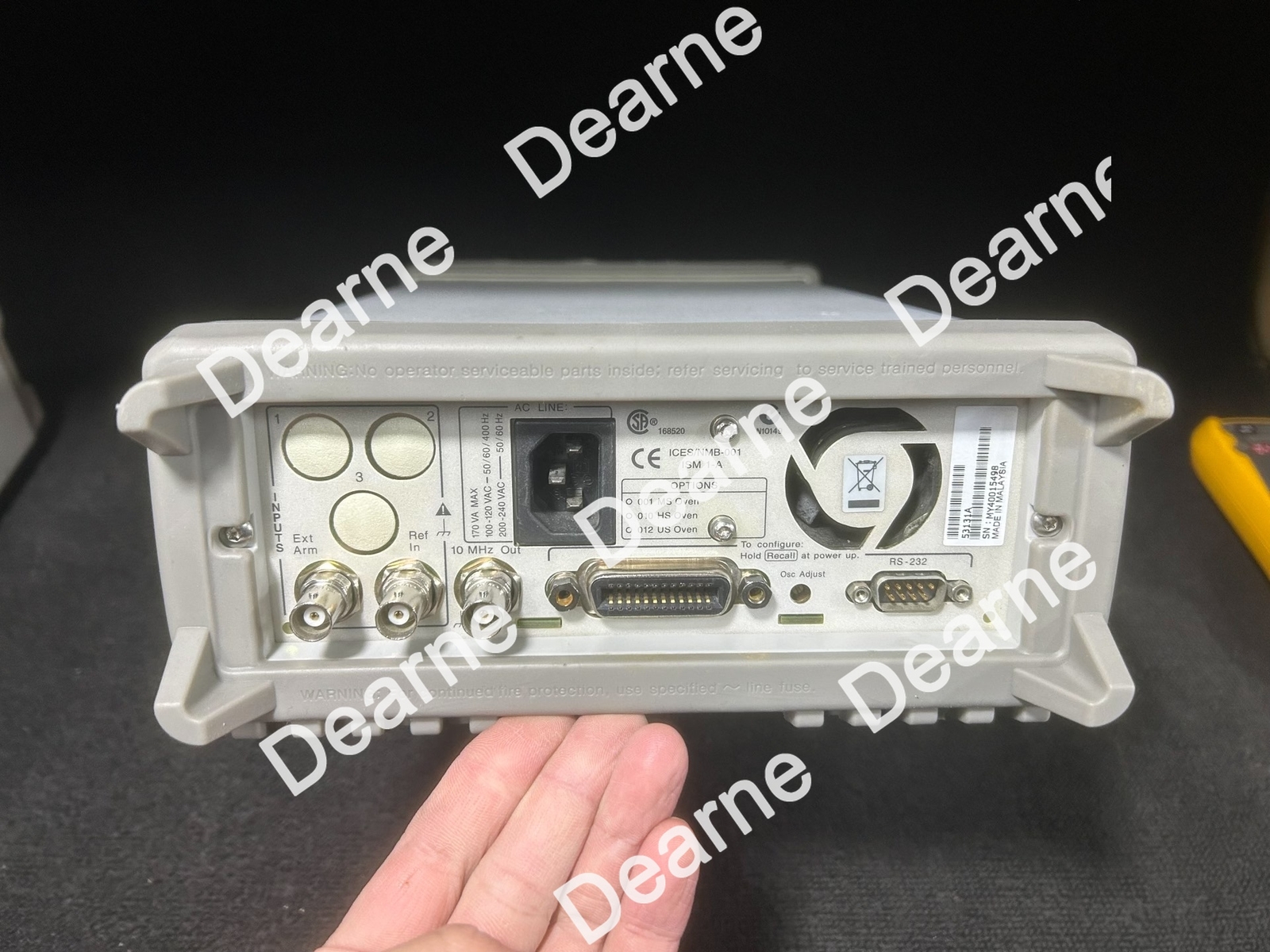 1 pcs 53131A Agilent KEYSIGHT 225MHz REQUENCY UNIVERSAL COUNTER