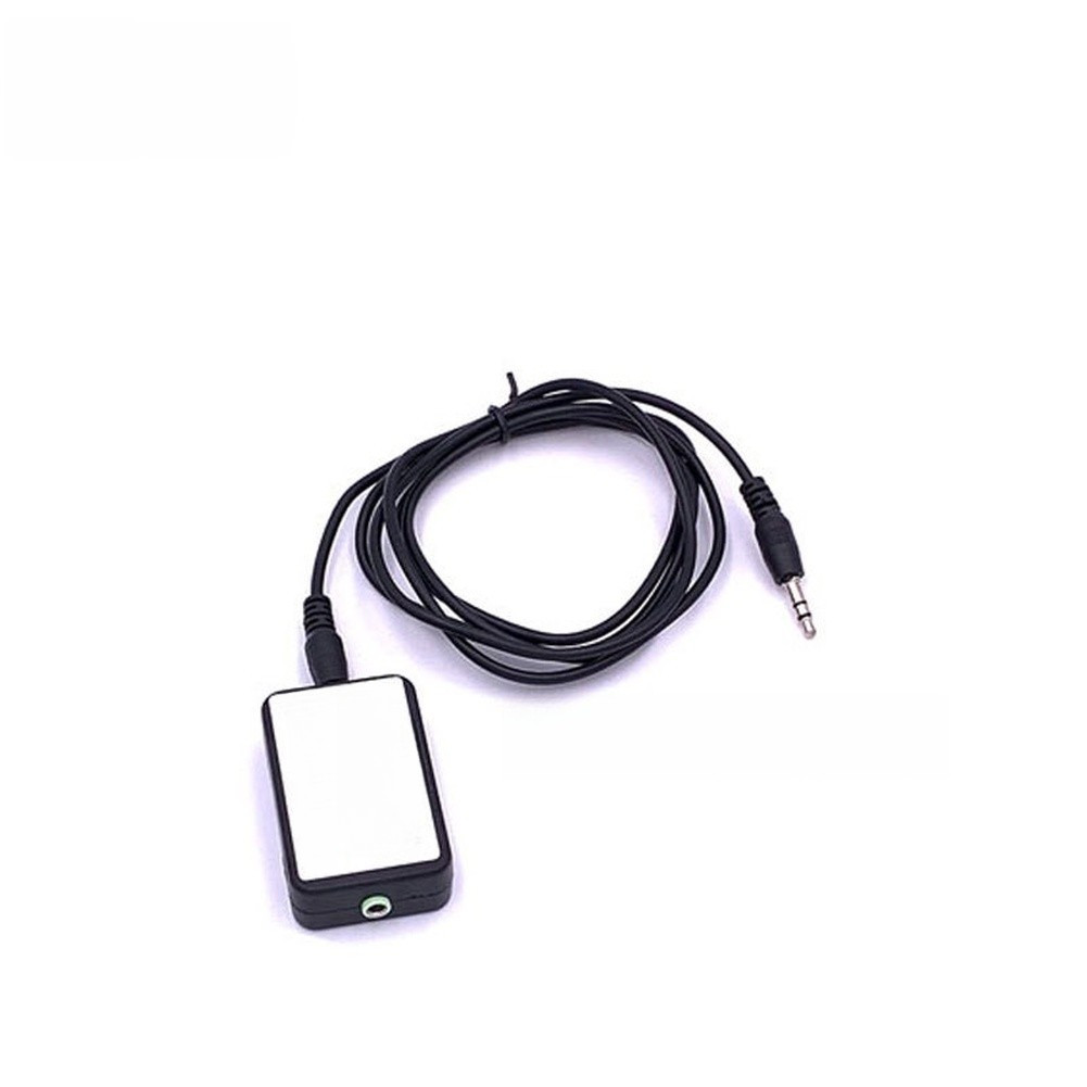 3.5mm Audio Ground Loop Isolator Compact PVC Housing for In-Car and Field Use