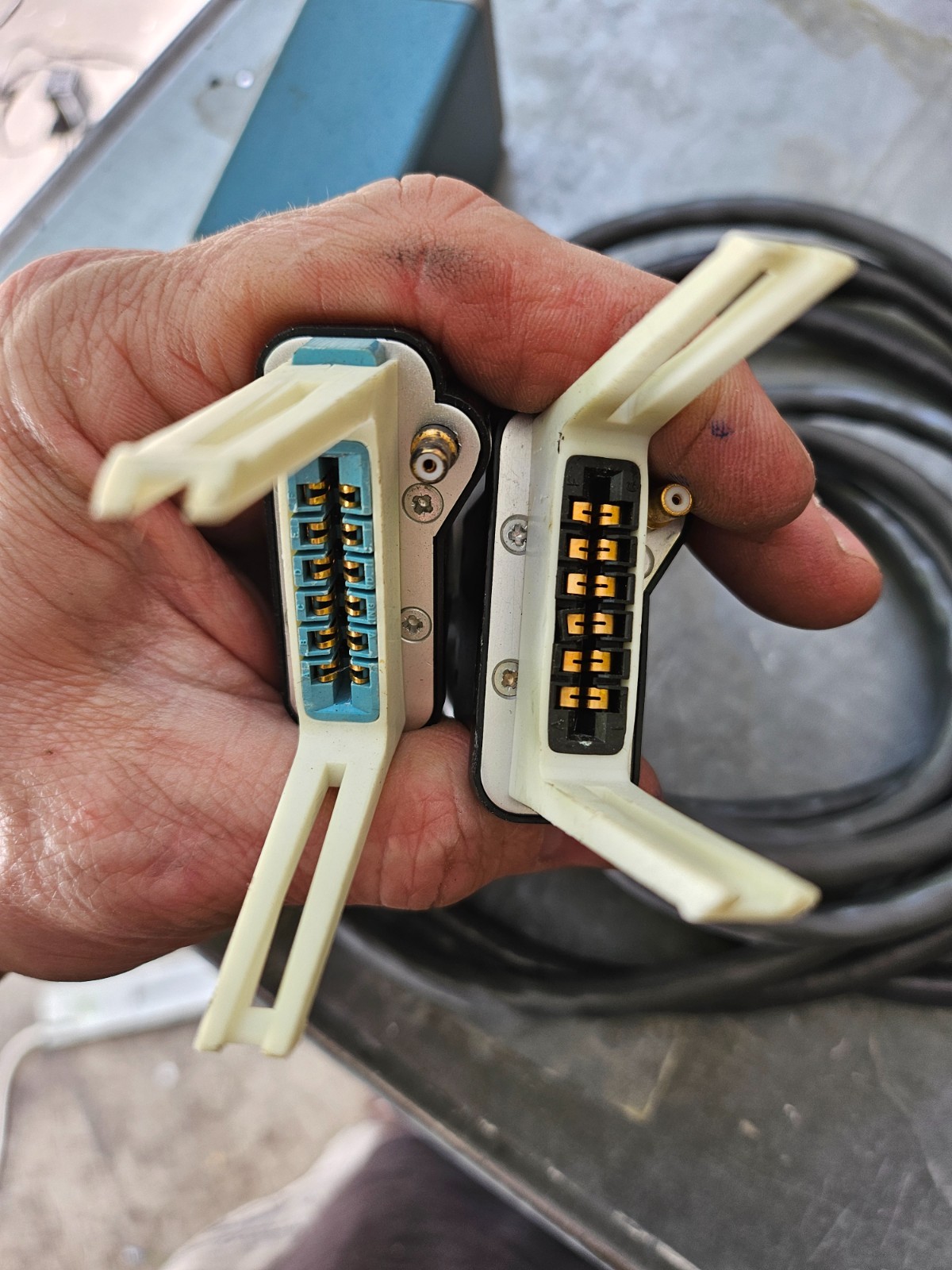 Tektronix 012-0125-00 Sampling Head extender for 7S12 Plug in oscilloscope 1pair