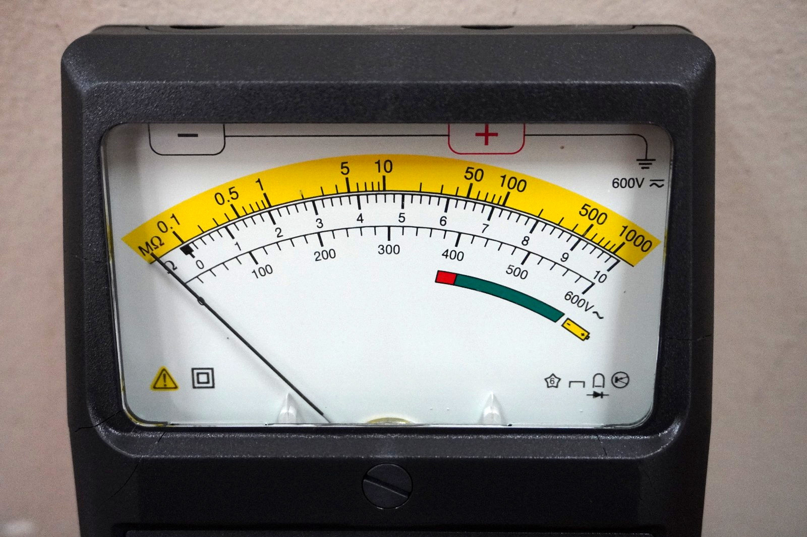AEMC 1015 Analog Megohmmeter 1000 Ohms Resistance 500V 1000V Test Voltage