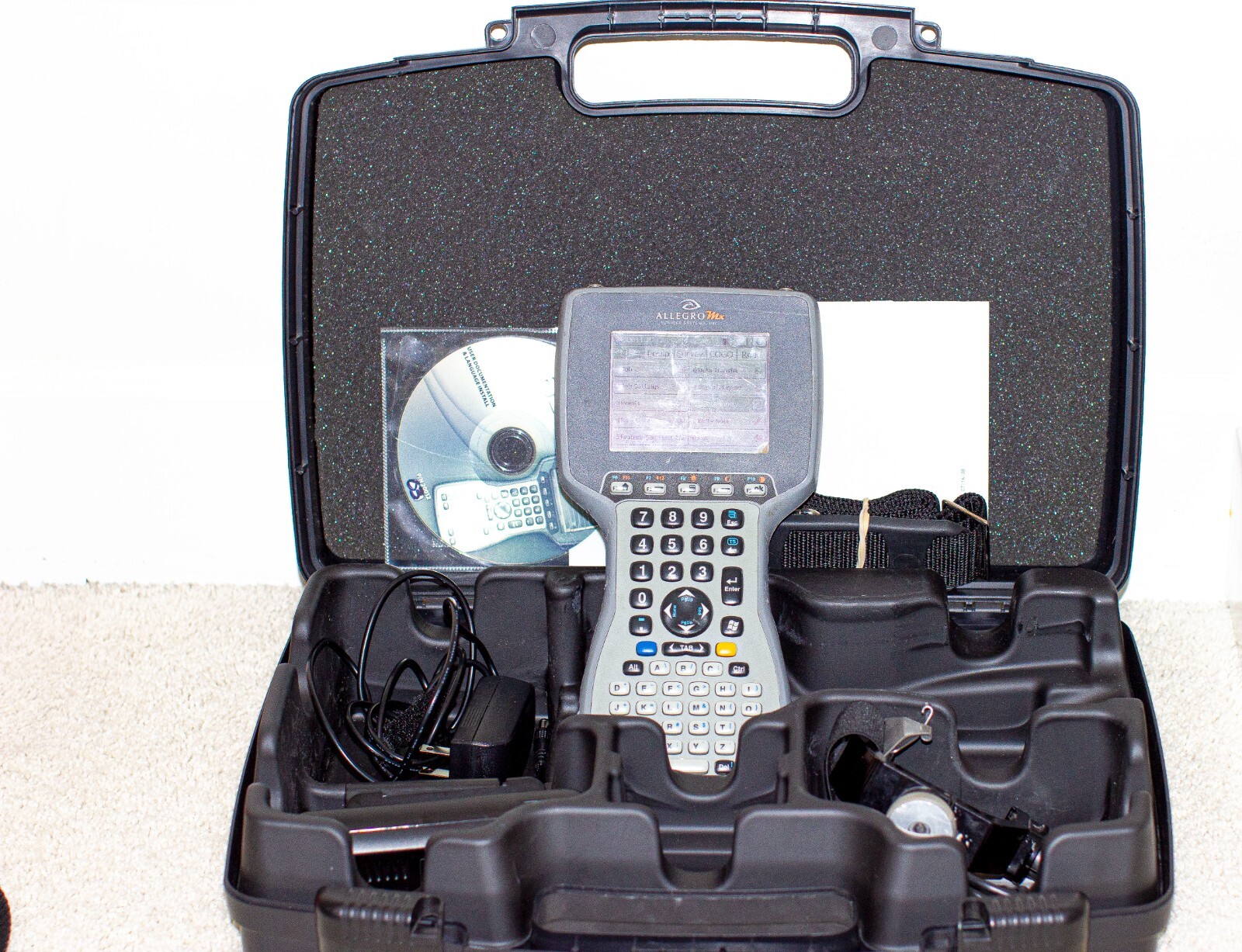 Juniper Systems Allegro MX Handheld Data Collector with Carlson SurvCE 2.62