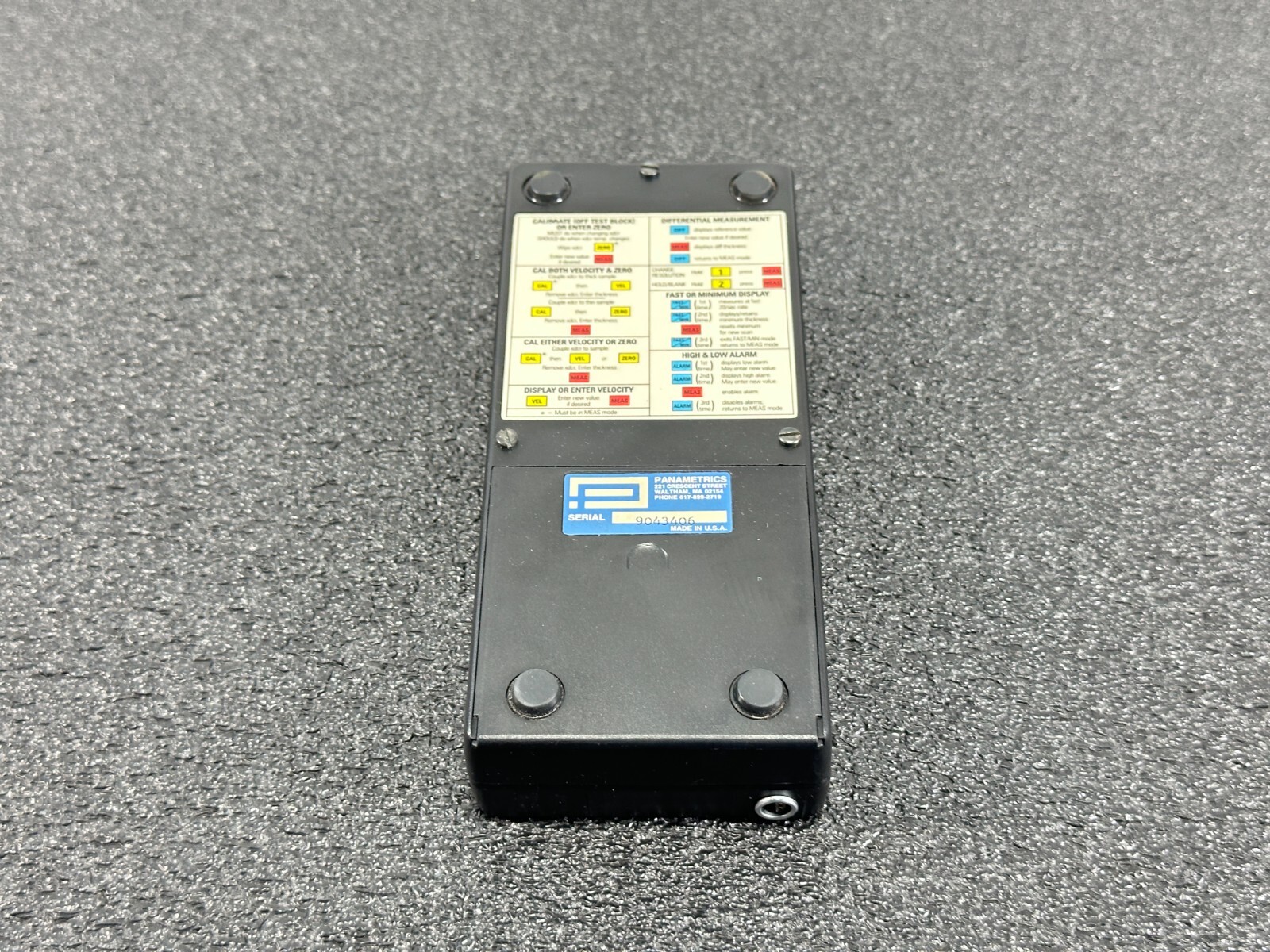 Panametrics model 26 Ultrasonic Thickness Gage AS SHOWN IN PICS FREE SHIPPING 🚚