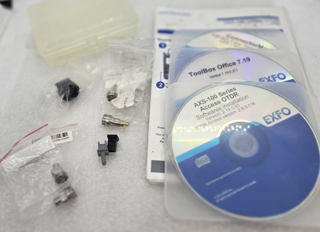 EXFO AXS-100 Access OTDR Test Unit FOR PARTS/REPAIR FAST FREE SHIPPING a