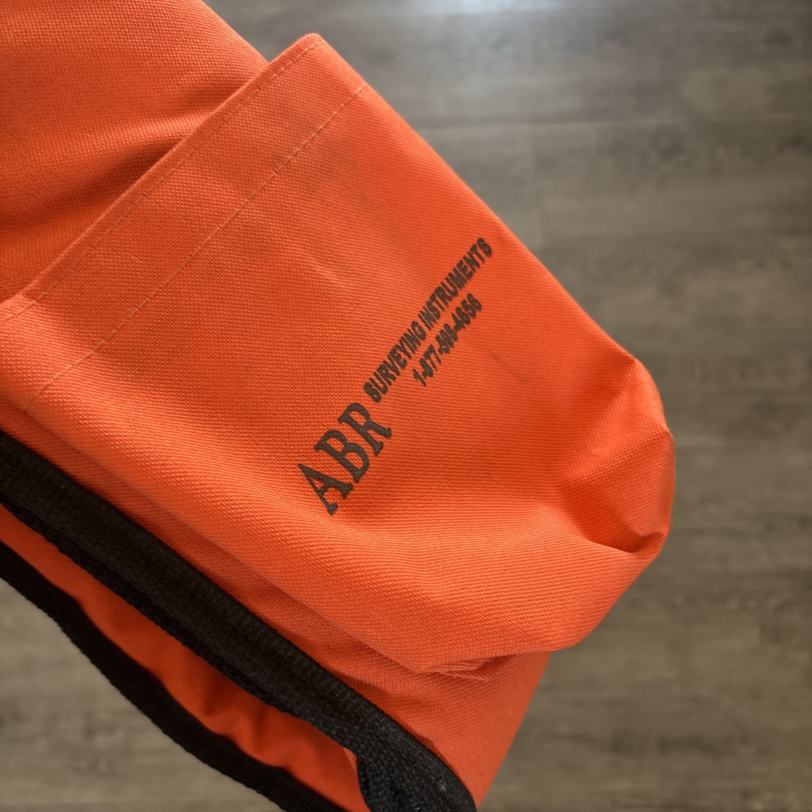5 FT Surveyors Pole Padded Case Used.