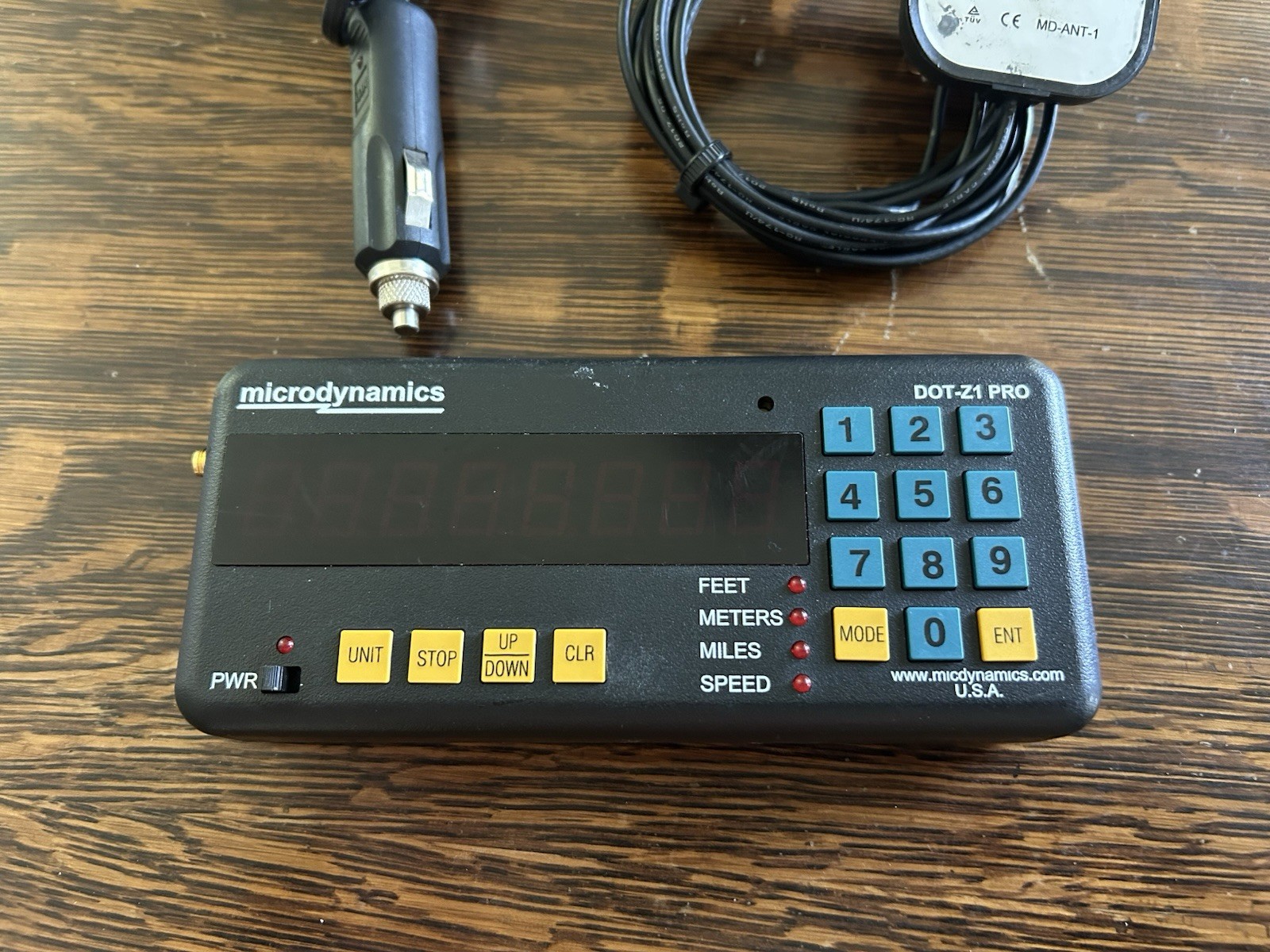 GPS MEASURING DEVICE ROAD CONSTRUCTION MICRODYNAMICS DOT-Z1 PRO