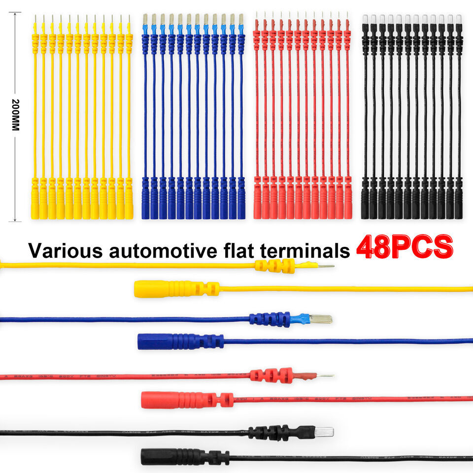 92pcs Multimeter Test Leads Kit Automotive Circuit Test Leads w/ Alligator Clips