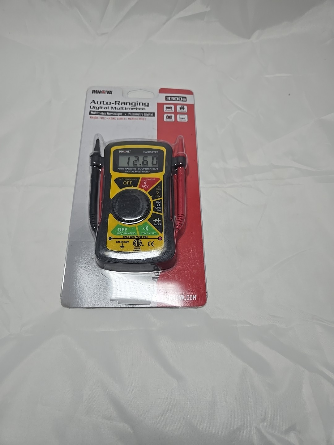 INNOVA 3300 Hands-free Digital Multimeter BRAND NEW FACTORY SEALED