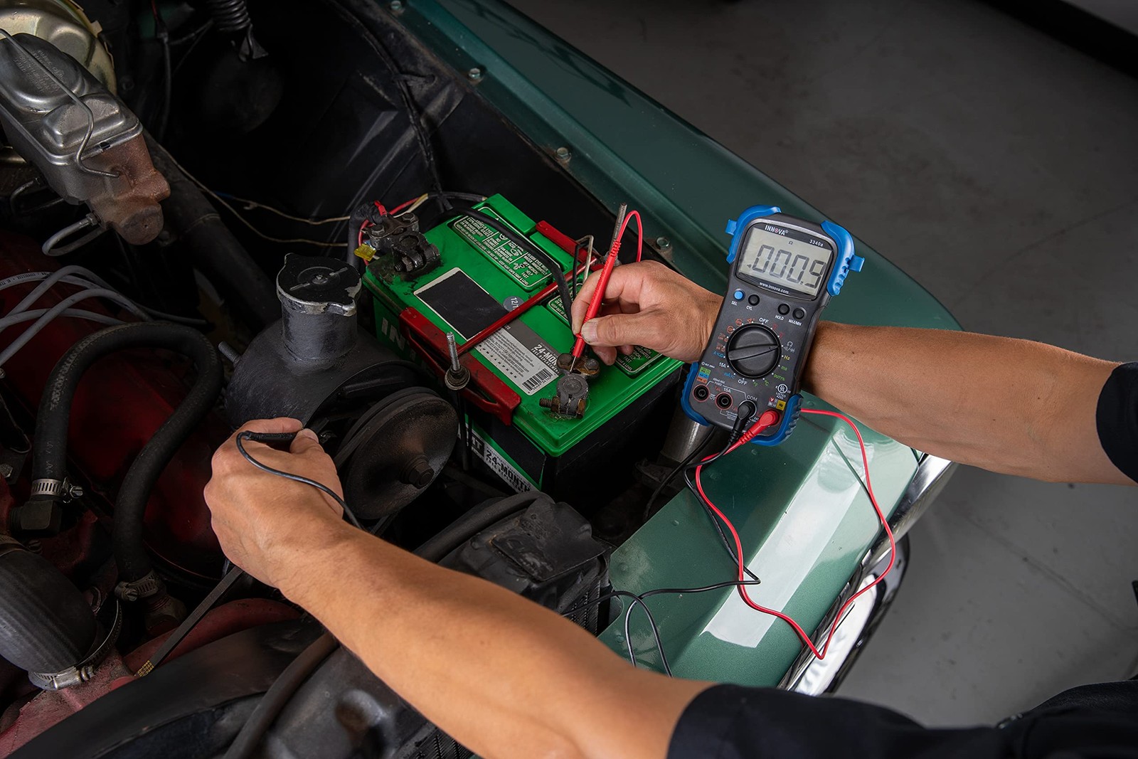 Innova 3340 Automotive Digital Multimeter Engine Diagnostic Tool With Pro Fea…