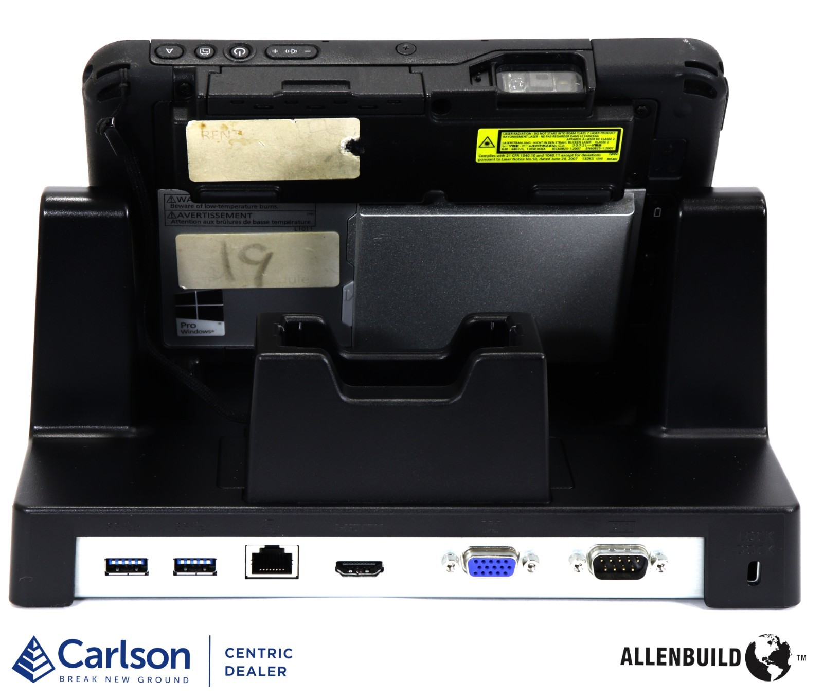 Panasonic Toughpad FZ-M1 Rugged Tablet with Carlson SurvPC 7