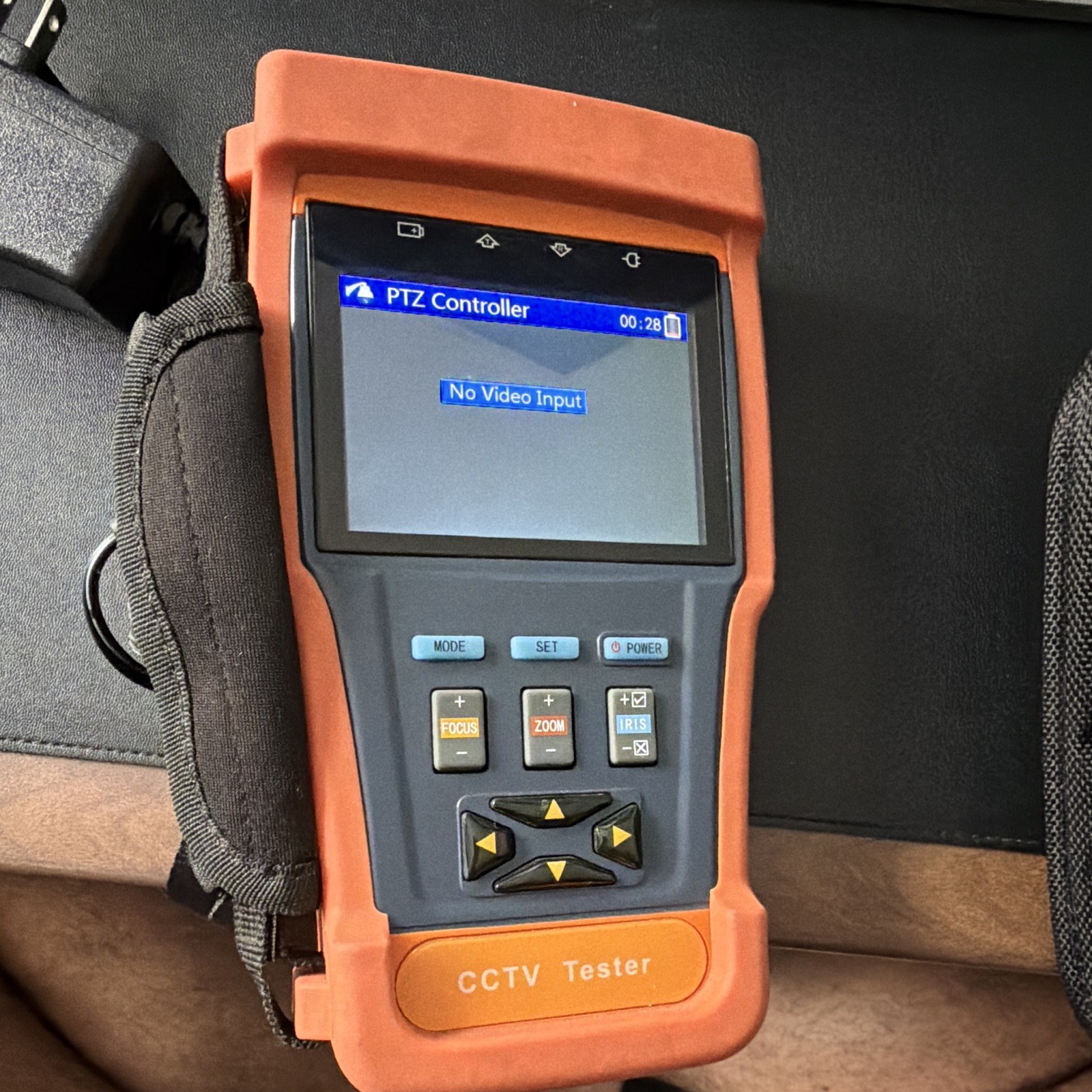 DT-N91 CCTV Tester 3.5in LCD PTZ Control Cable Tester CVBS BNC Color Bars