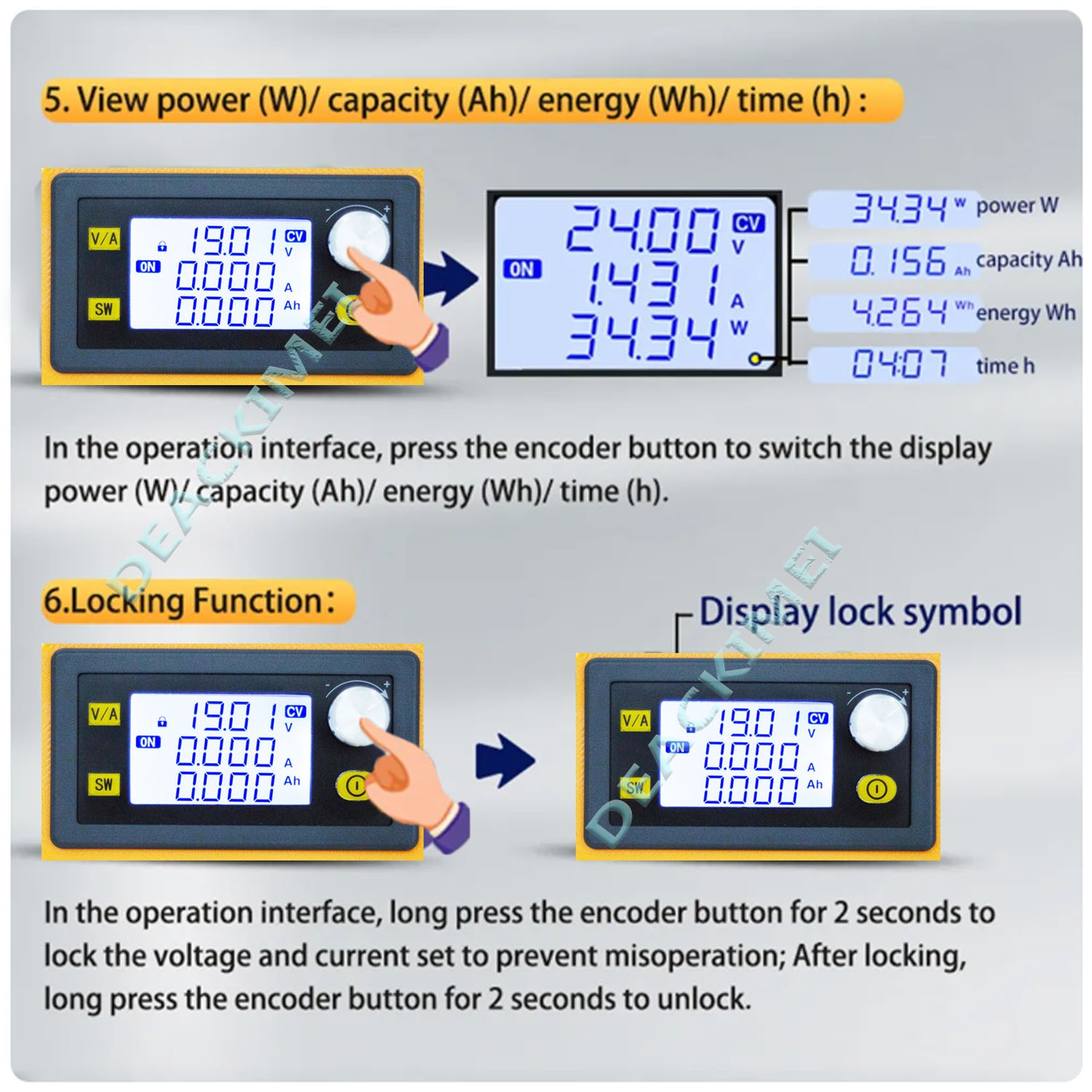 Adjustable Power Supply Voltage Power Supply For Hercules 20V Battery Operated