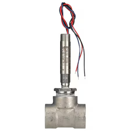 Dwyer Instruments V6eps-S-S-5-S Mini-Size Flow Switch, Stainless Steel Upper