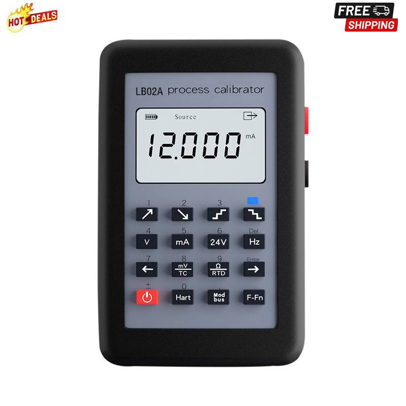 LB02A 4-20mA 0-10V Signal Generator Process Calibrator Current Voltage Tester