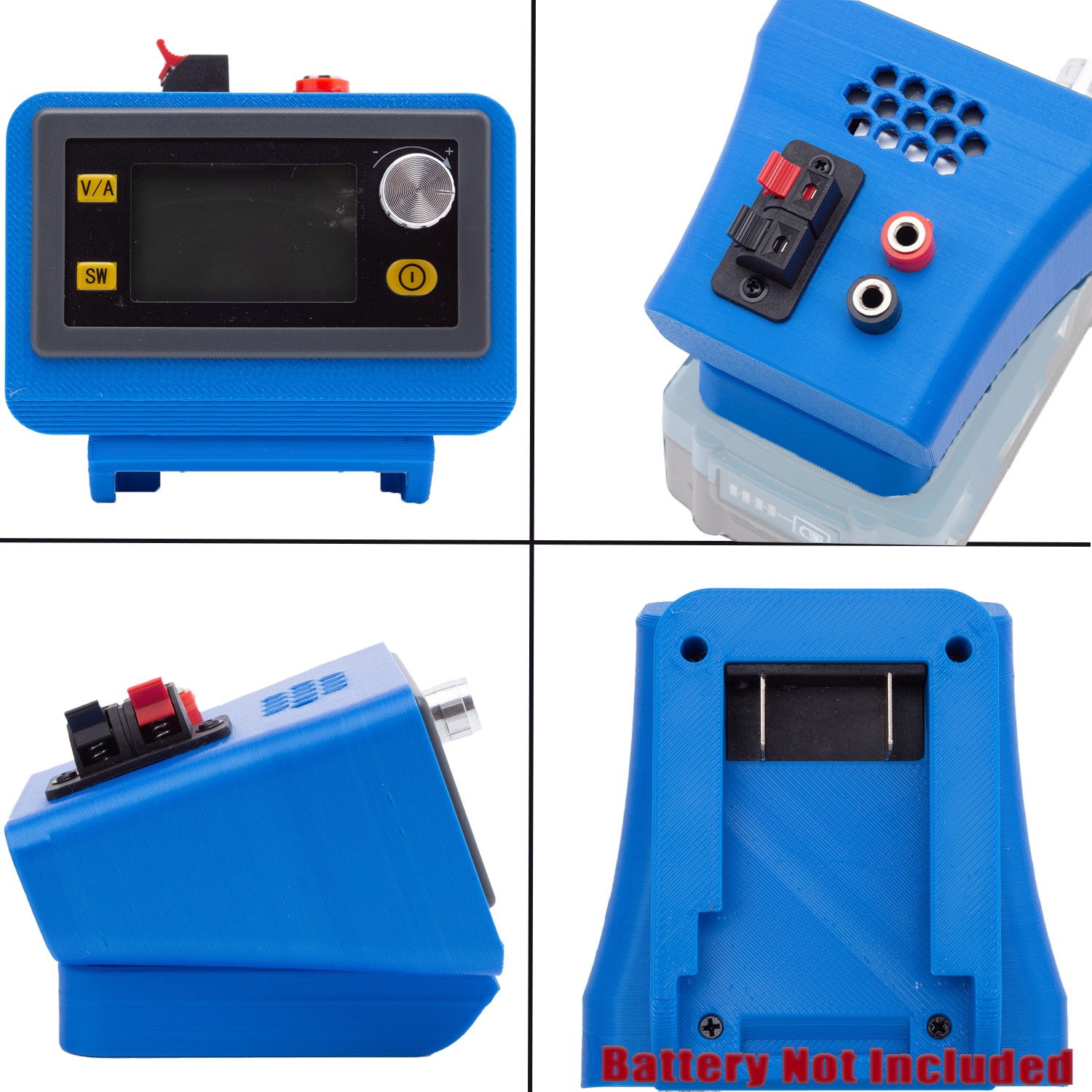 DC Power Supply For Hercules 20V Battery Adjustable Voltage Digital Display