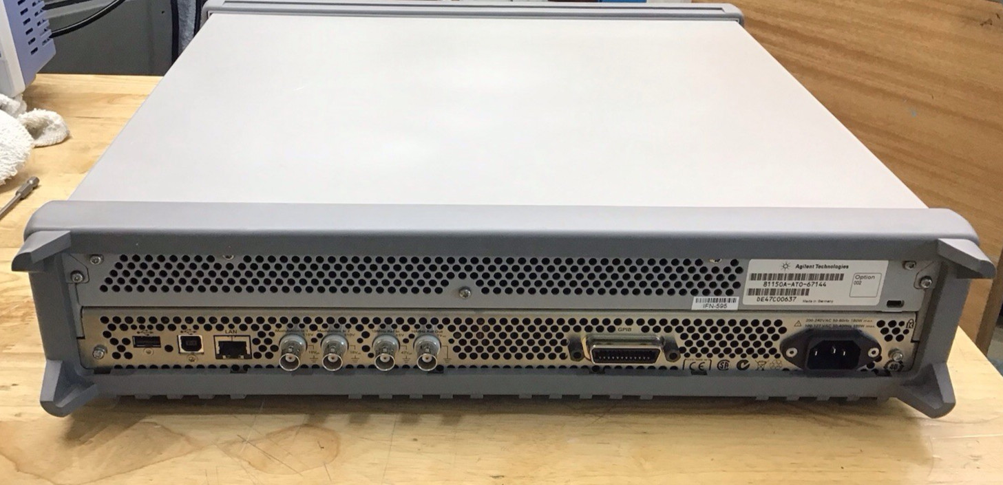 Agilent Keysight 81150A Pulse Function Arbitrary Generator w/Opt. 2 CH Cal’d !!!
