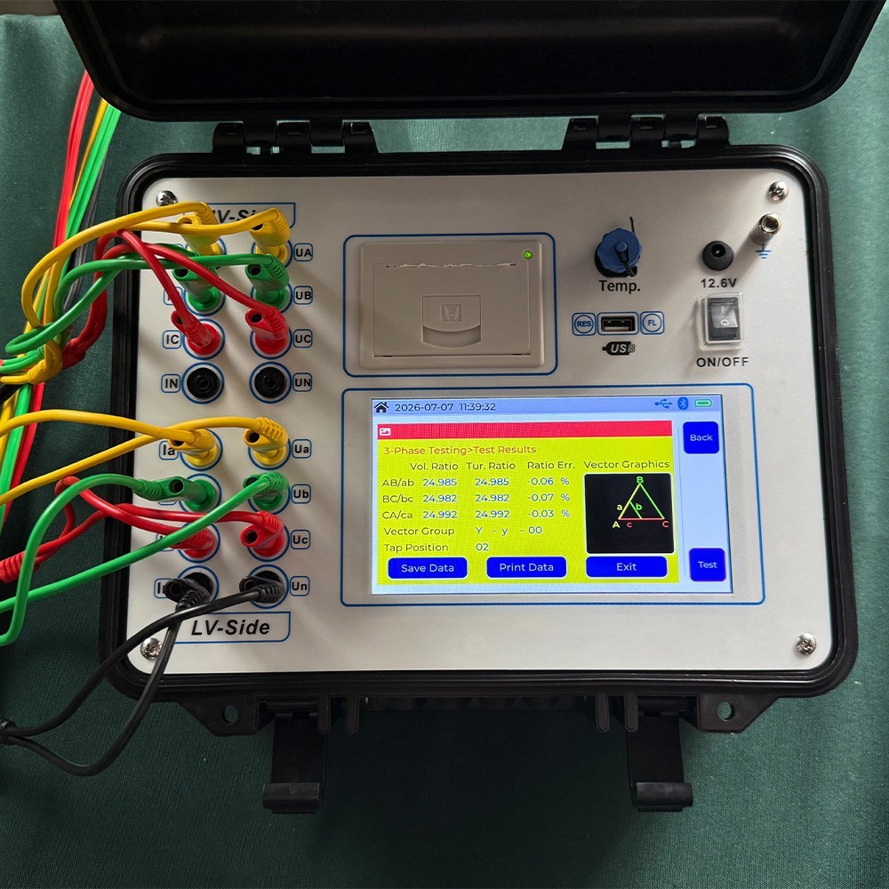 Transformer Turn Ratio Winding Resistance Tester JH5510 English/Spanish/French
