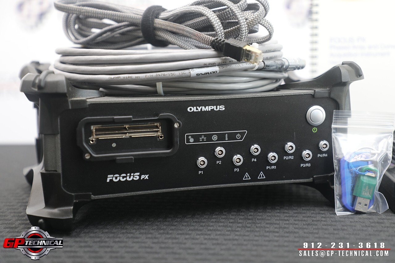 Olympus Focus PX 16:128PR Advanced Phased Array Flaw Detector – Zetec Waygate UT