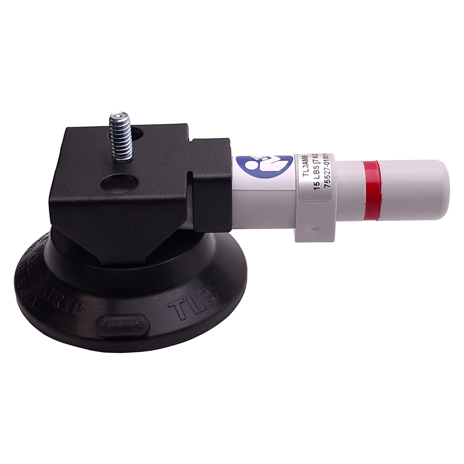 Wood’s Powr-Grip TL3AMB-91152 Mounting Cup, 3in Cup, 5/8in Long x 1/4-20in Stud