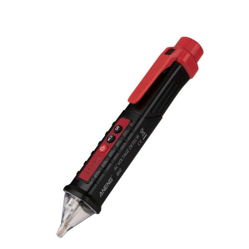 12-1000V LED Electric Live Wire Tester Pen Non-Contact AC Voltage Detector Pen