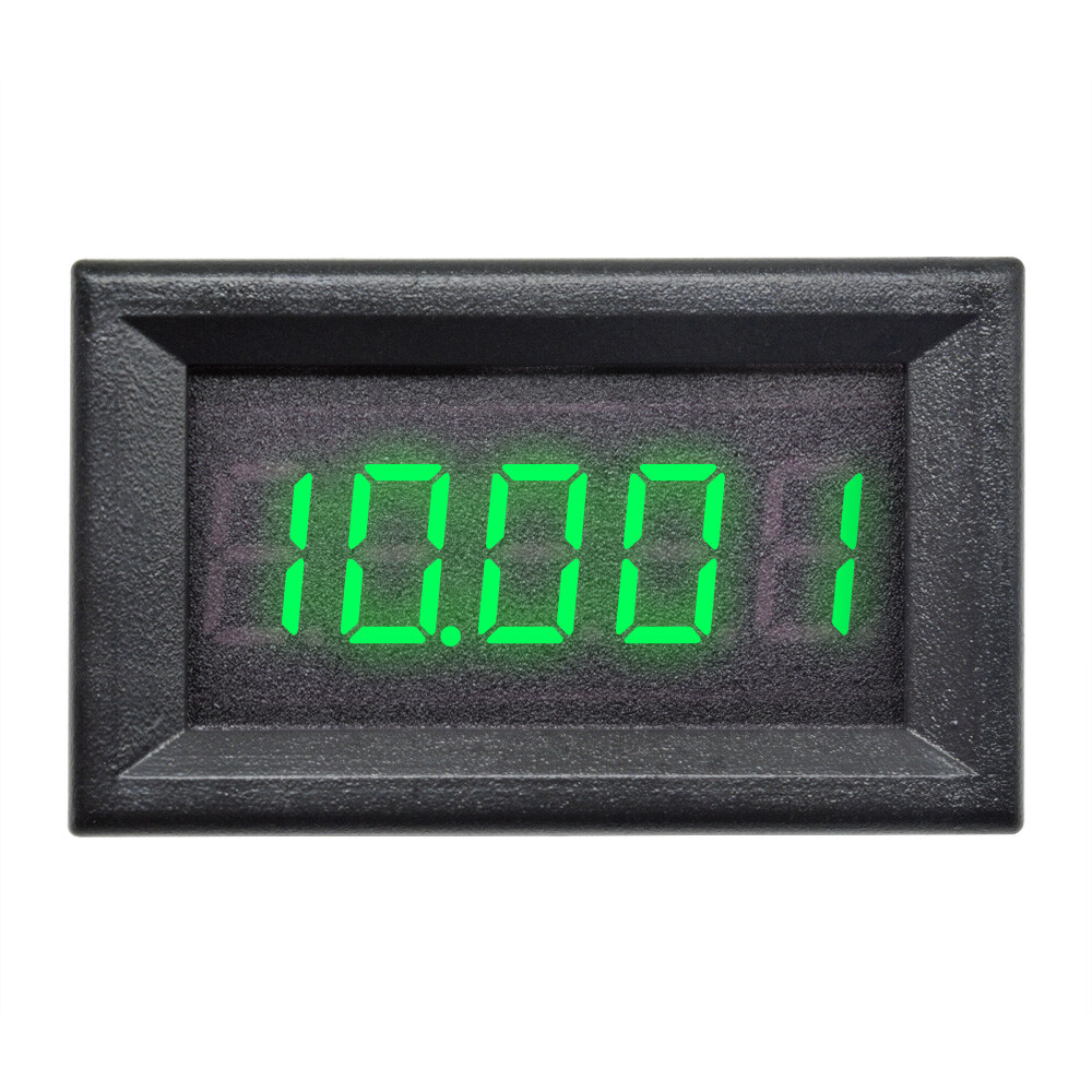 DC 0-4.3000-33.000V 5 Digit LED Digital Voltage Panel Meter Voltmeter 4 Color