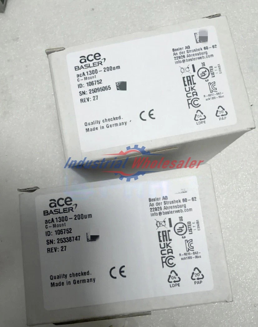 1PCS Brand new Basler acA1300-200um Industrial Camera One year warranty