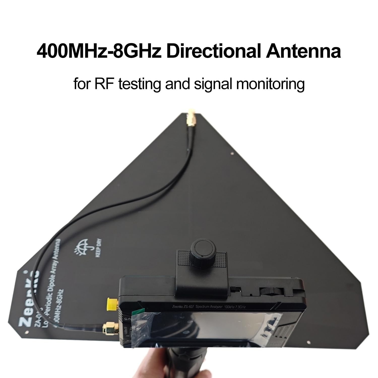 AURSINC ZA-048 LDPA Log-Periodic Dipole Array Antenna, 400MHz-8GHz Wideband 5…