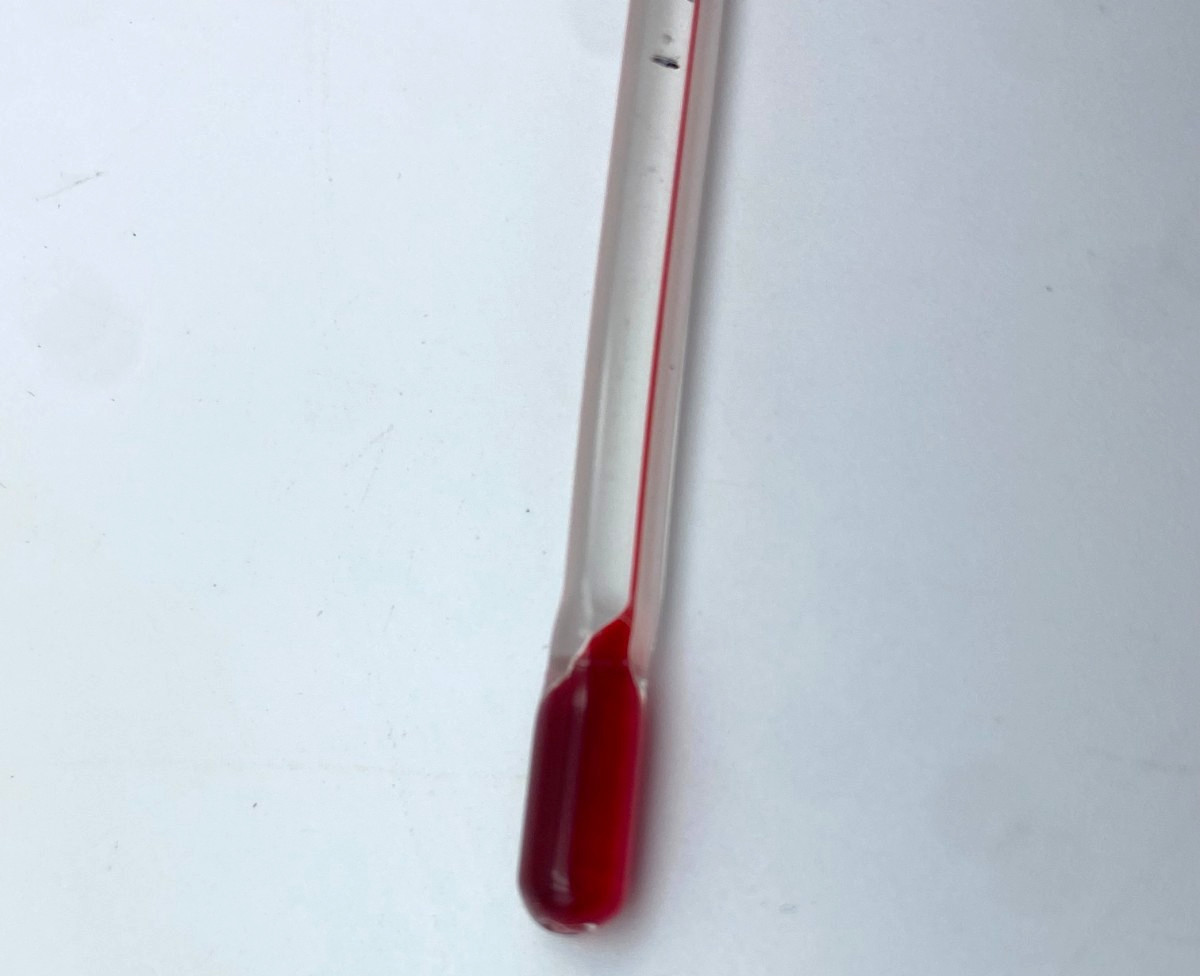 Manufacturer Varies Glass Pocket Thermometer,-30 to 120F 6DKC9 Manufacturer