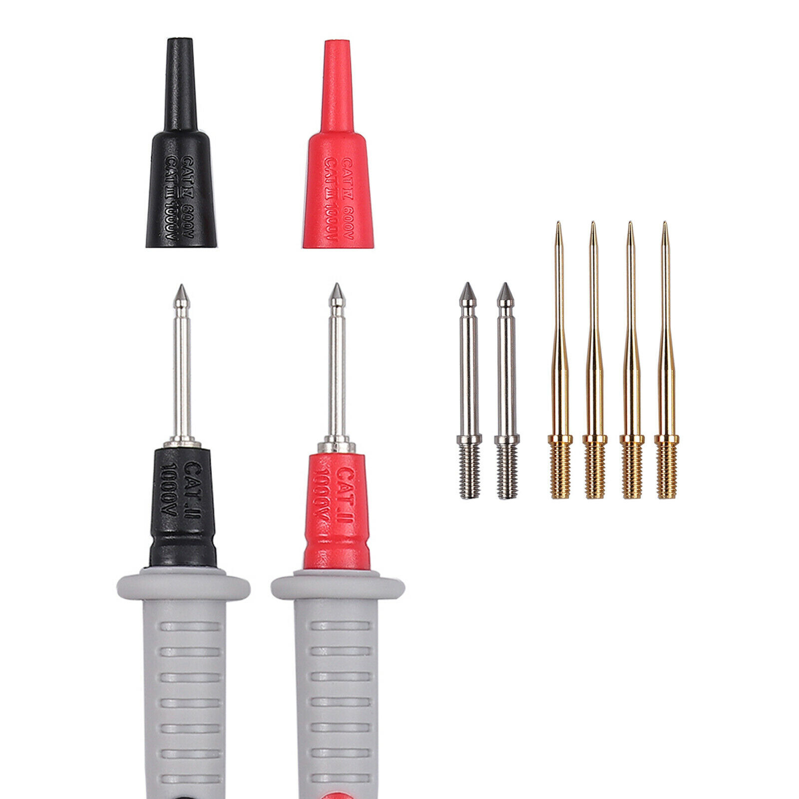 21 Pcs Electrical Multimeter Test Leads Kit Voltmeter Tester Leads Set For Fluke