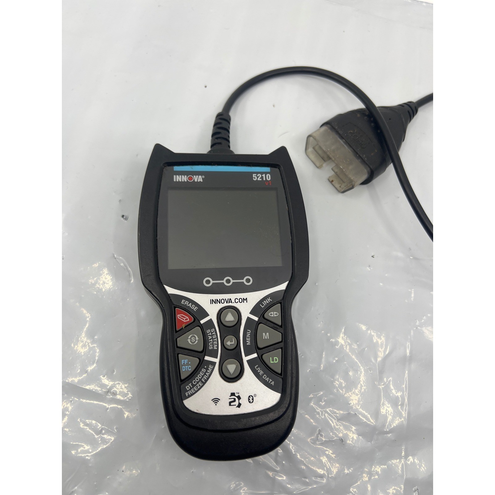 Innova 5210 CarScan Advisor OBD2 Diagnostic Code Reader Scan Tool Black 5210 V1