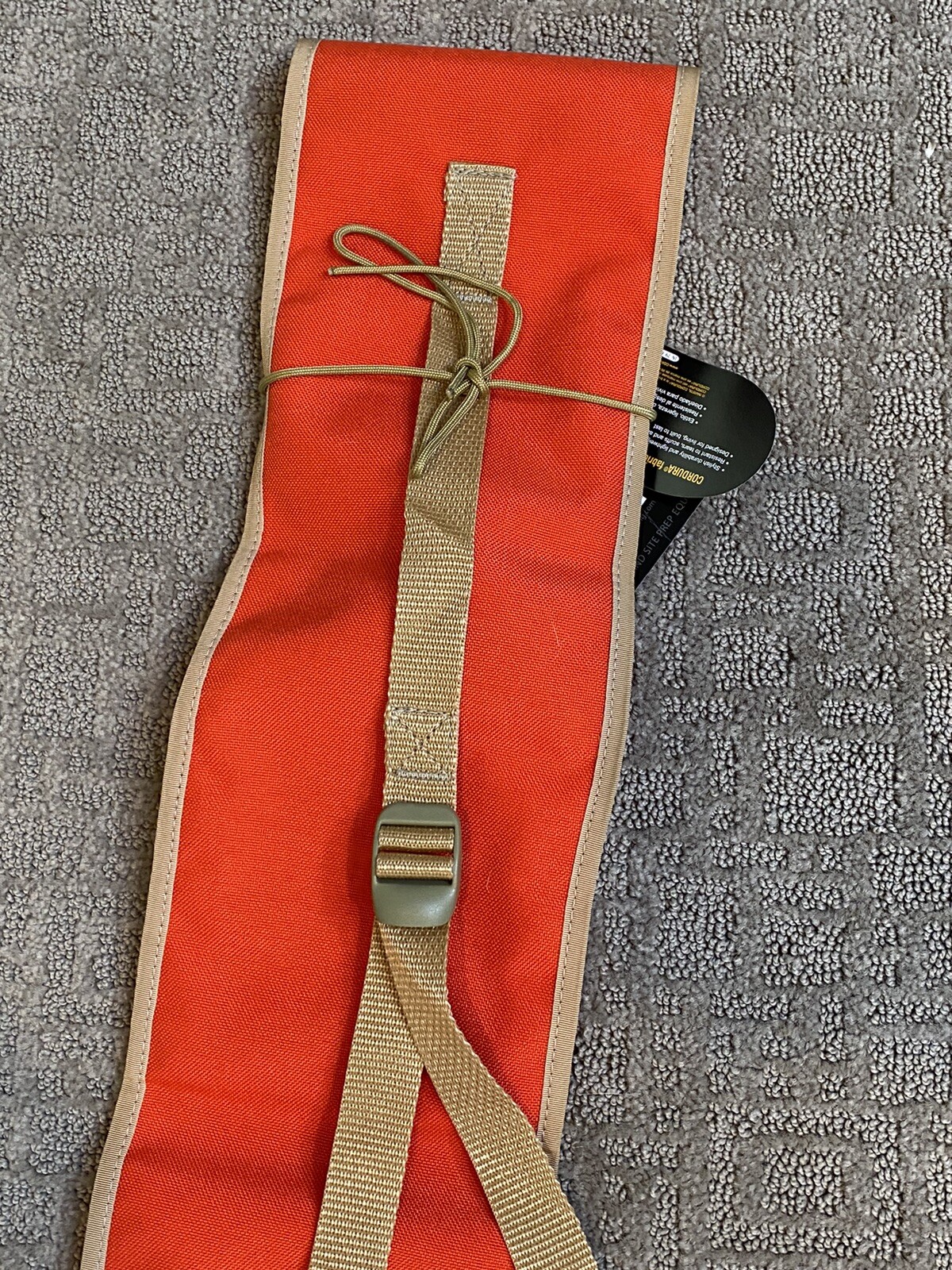 Seco GPS Rover Rod Carrying Case Orange 8162-00-ORG NEW