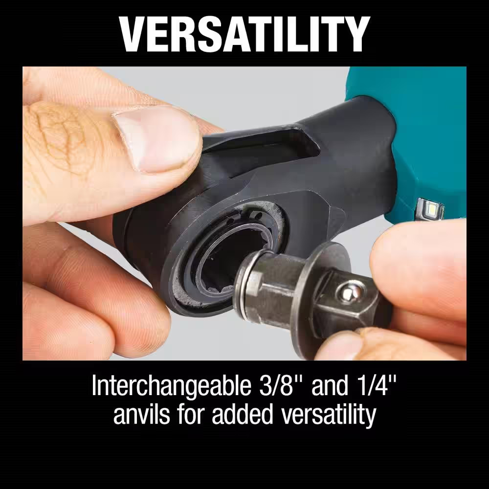 3/8 In./1/4 In. 18V LXT Lithium-Ion Cordless Square Drive Ratchet (Tool-Only)