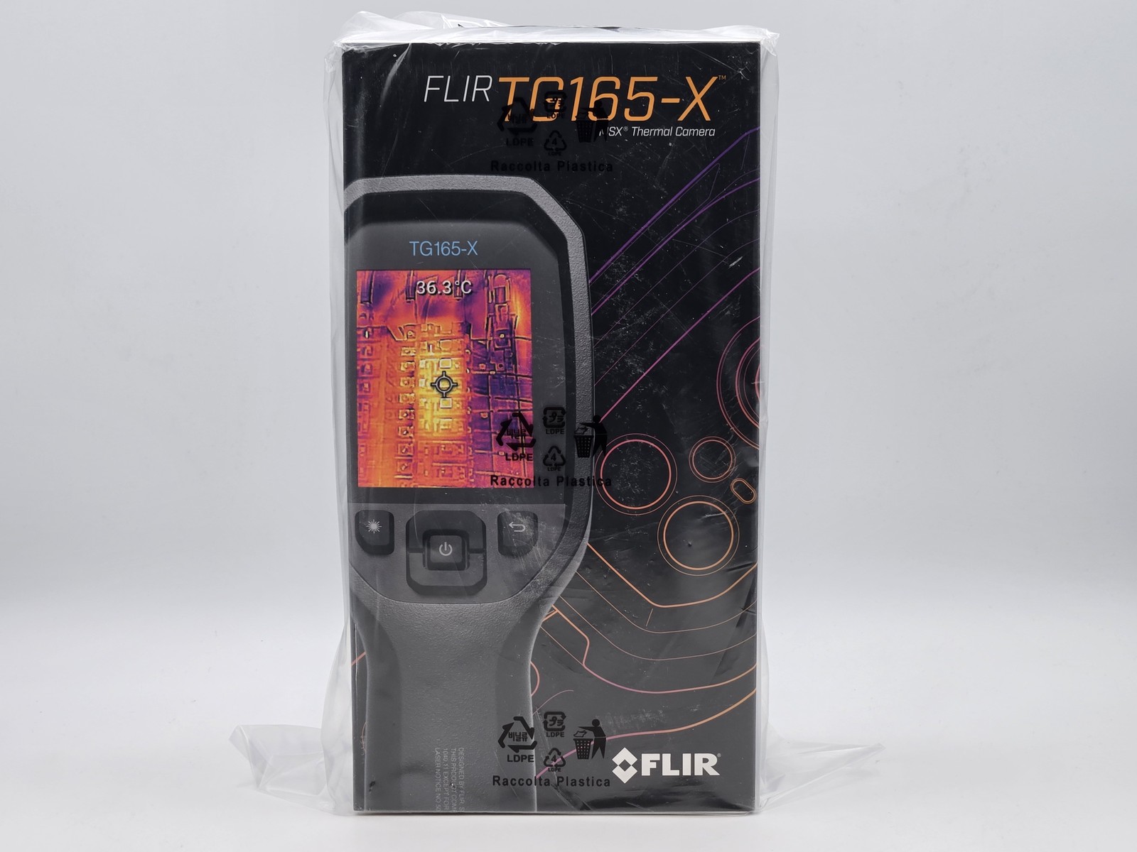 FLIR TG165-X MSX THERMAL CAMERA – NEW FACTORY SEALED – SHIPS FAST