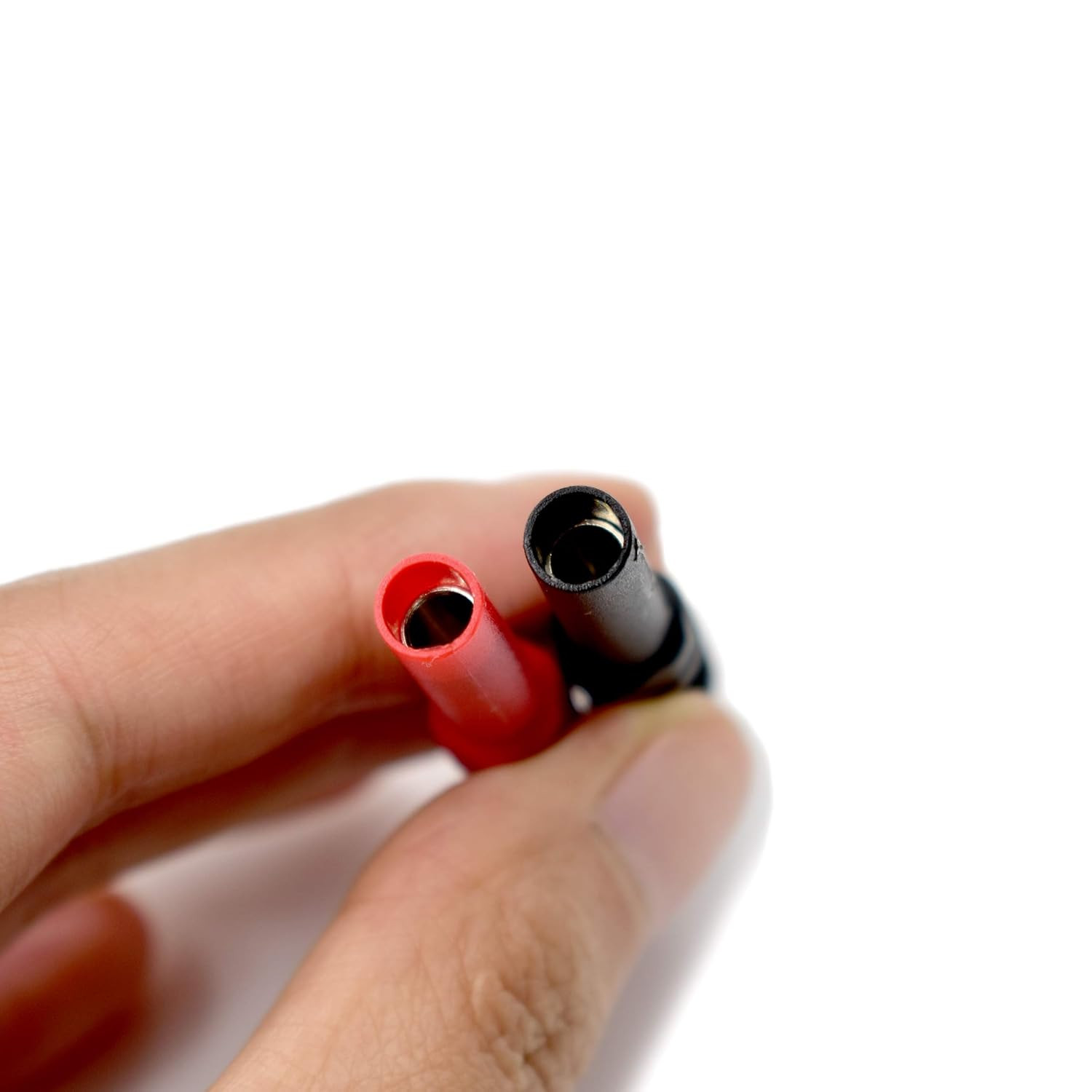 2Pcs Multimeter Test Lead Extension Male to Female Connector 4Mm Banana Plug to