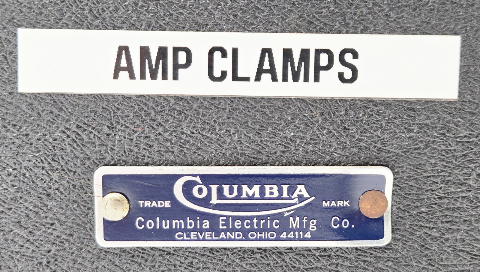 Vtg Columbia Tong Test Ammeter Clamp Type AX 3 Matching Scales Tested Working