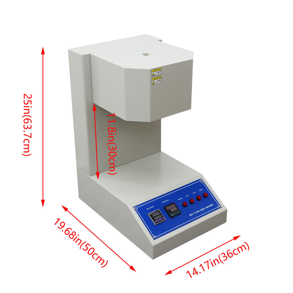 New Generation MFR Tester 110V Melt Flow Index Rate Tester Quality Law US Seller