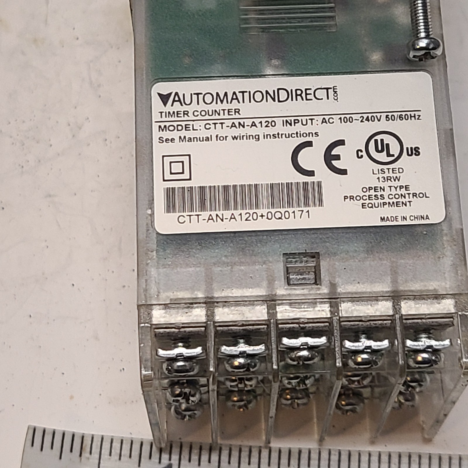 Automation Direct Multi-Function Digital Counter Timer Tachometer – CTT-1C-A120