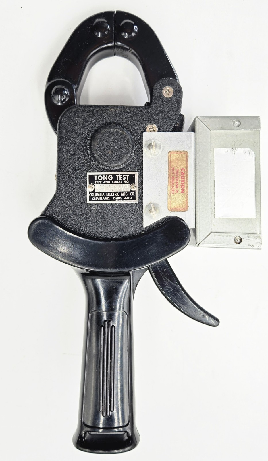 Vtg Columbia Tong Test Ammeter Clamp Type AX 3 Matching Scales Tested Working