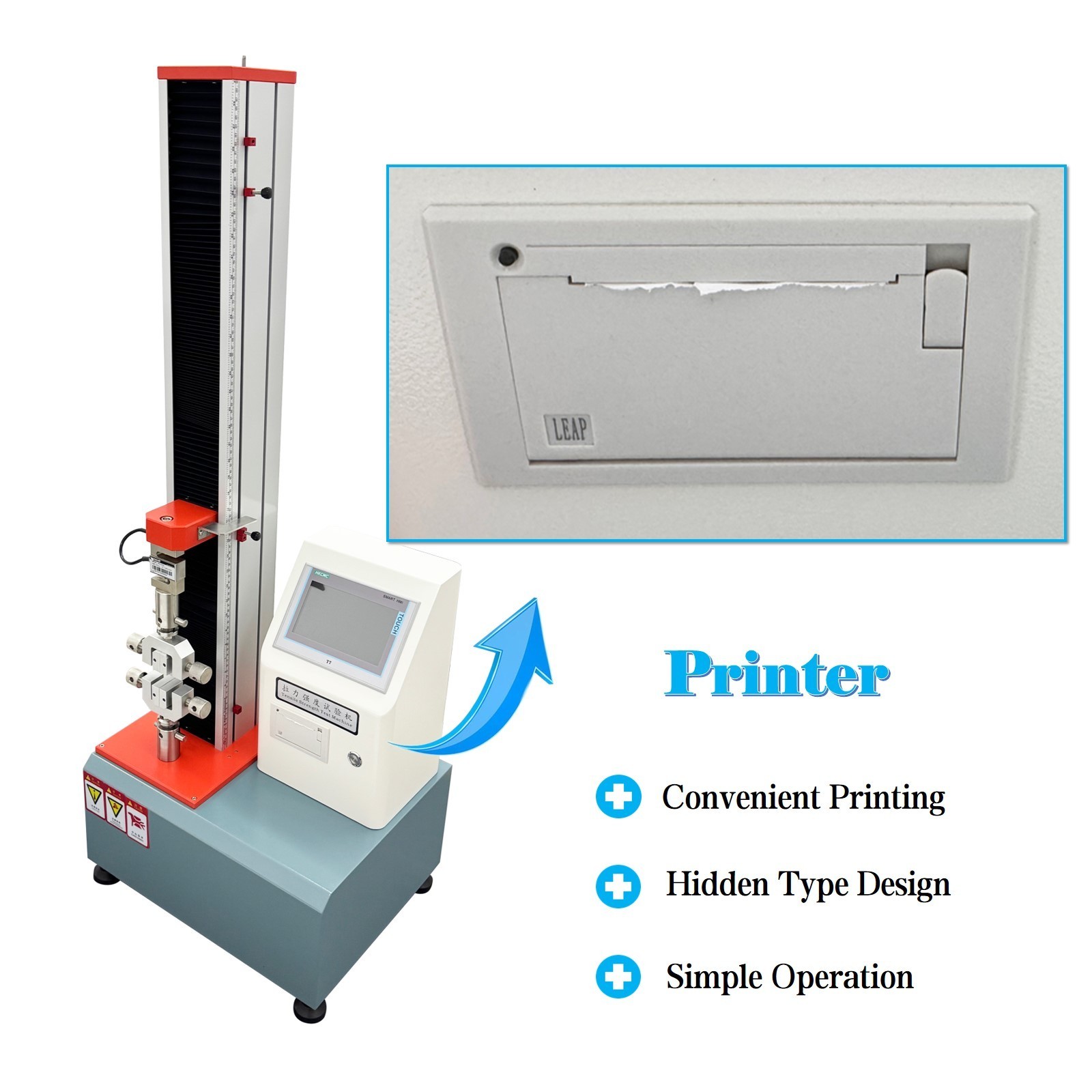 110V 200KG Electric Tensile Strength Testing Machine Universal Material Tester