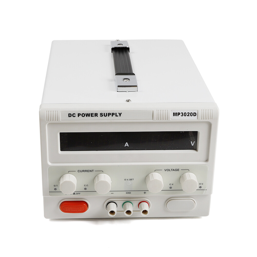 0-20A 0-30V Benchtop Lab DC Regulated Power Supply Variable Test Power Source