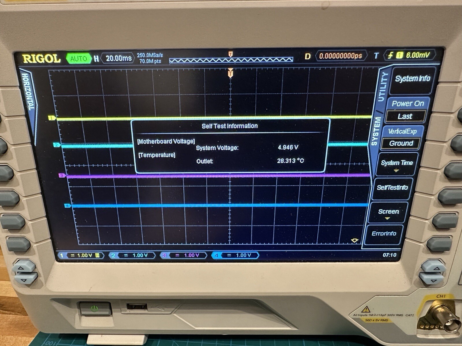 Rigol DS4034 500MHz 4ch 4GS/s With All OPTIONS UNLOCKED 4x 500MHz Probes