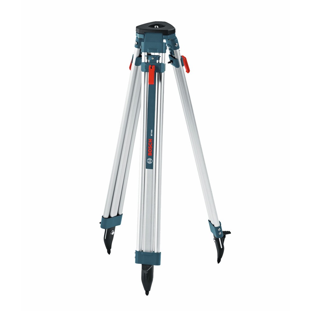 Bosch BT160RT 63″ Quick-Clamp Contractor’s Aluminum Tripod Certified Refurbished