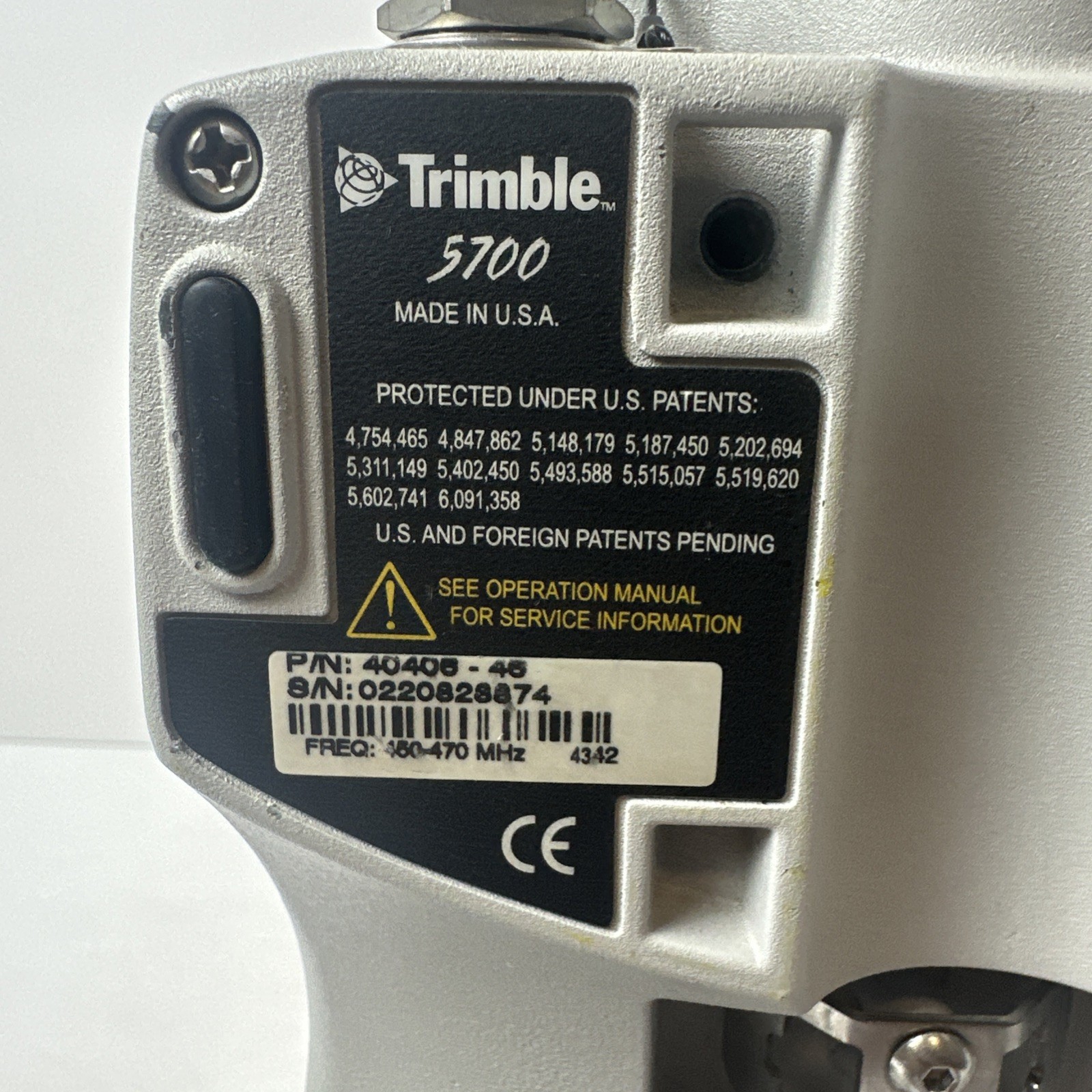 Trimble 5700 GPS Receiver GPS surveyor Receiver Main Unit And Trimble Bag