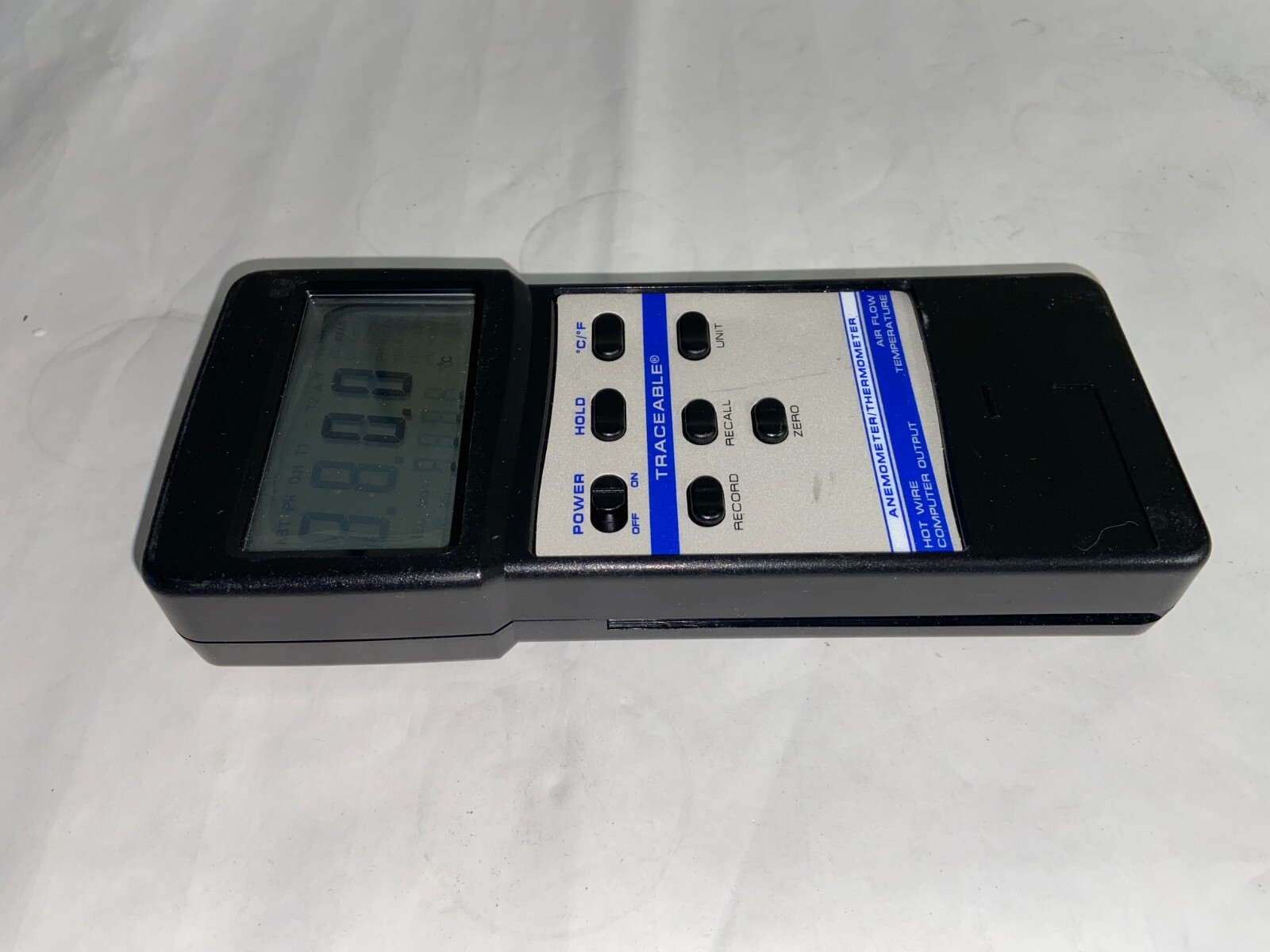 VWR / Traceable 4330 Hot Wire Anemometer / Thermometer w/ Telescopic Probe