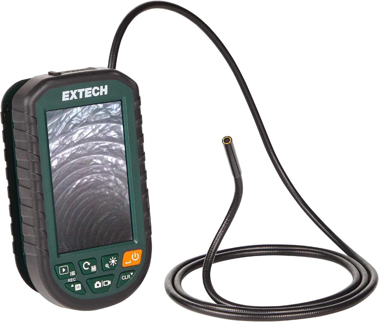 5.5mm Borescope Inspection Camera with 4.3″ LCD Monitor and Light