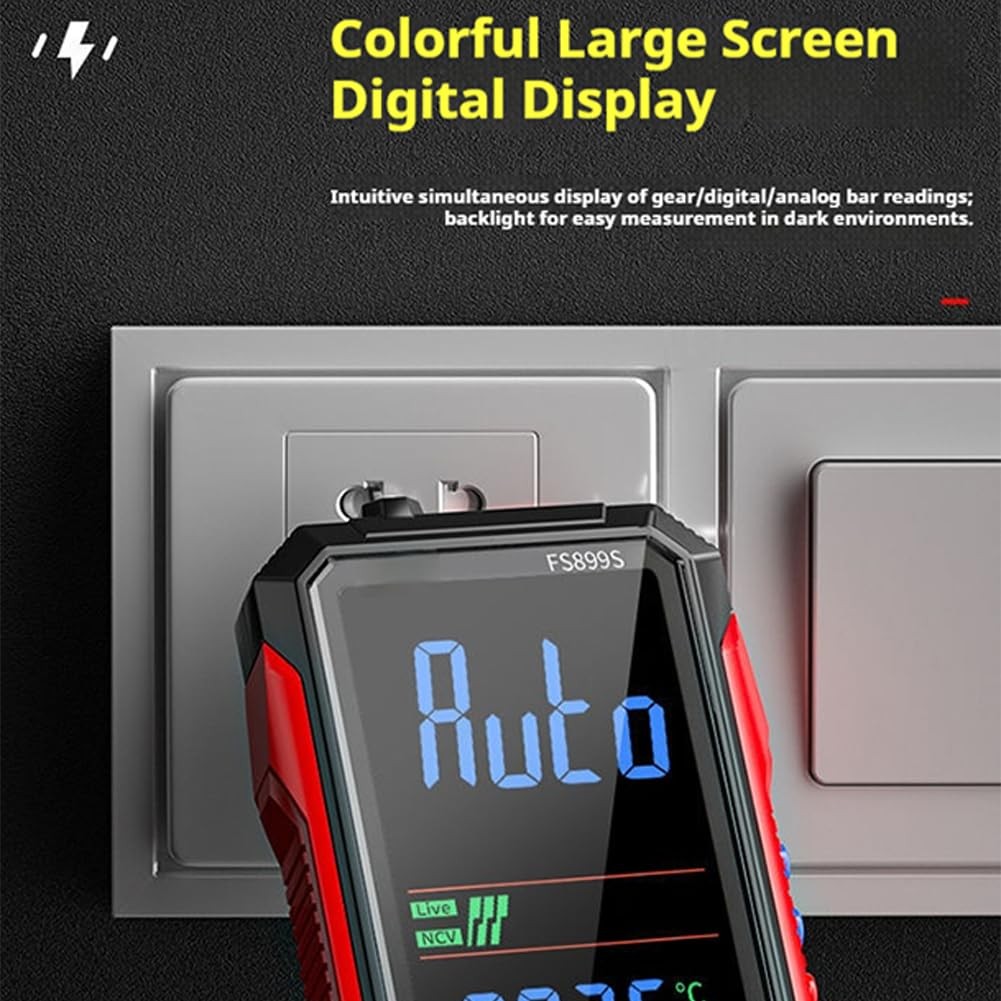 USB Rechargeable Digital Multimeter 2026 Upgraded Fs899l Multimeter FS899L