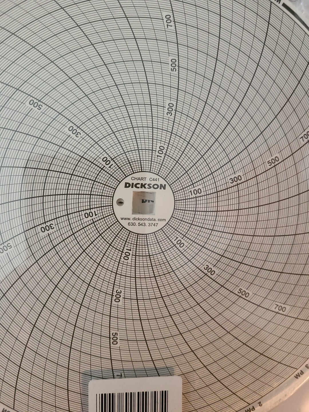 Dickson C441 Chart (Pack OF 60) -20 To 120F