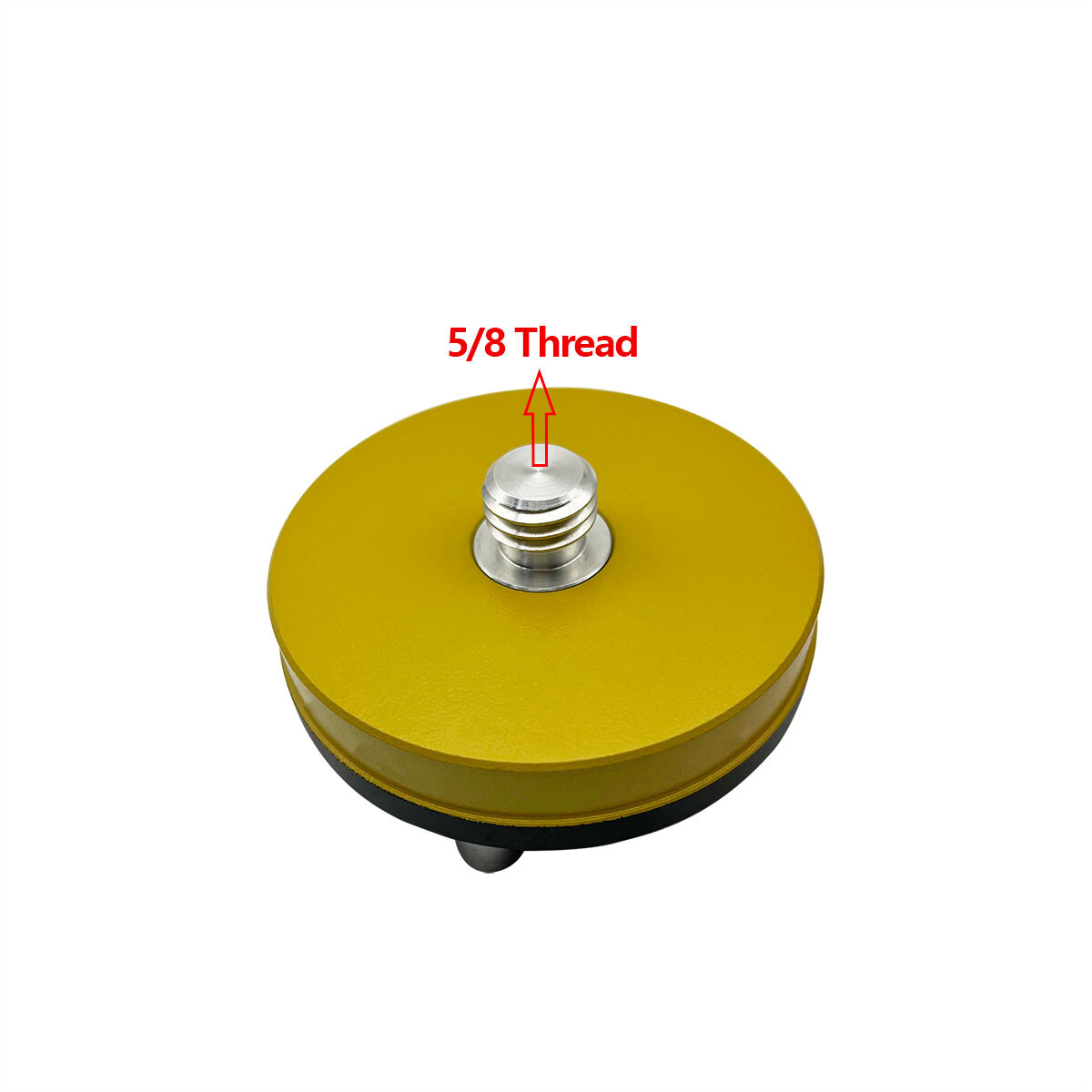 GPS Fixed Three-Jaw Tribrach Adapter With 5/8″x11 Mount Rotate Screw