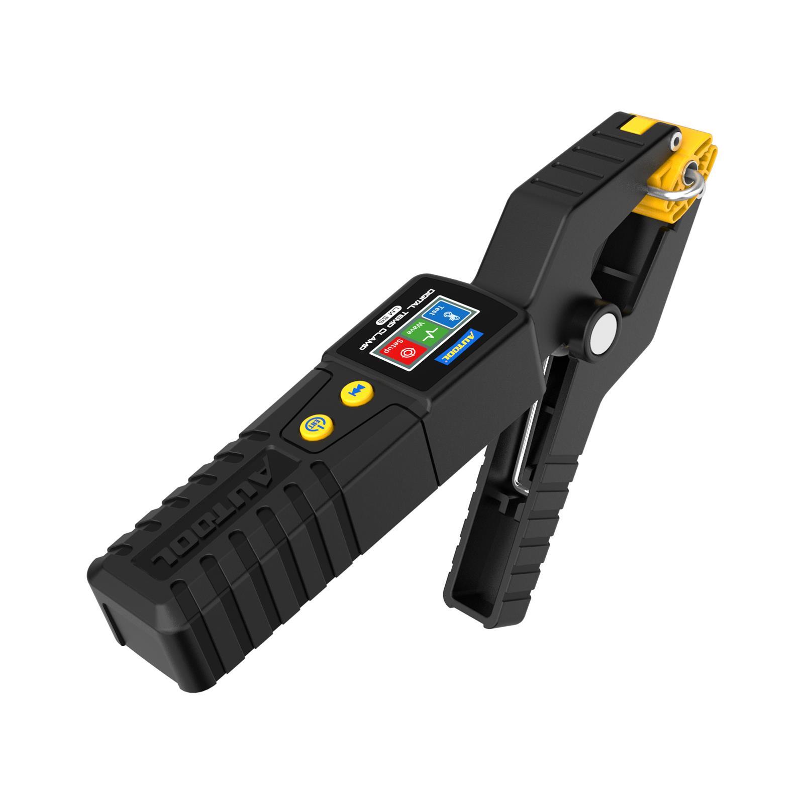 Digital Temperature Tester Pipe Clamp HVAC Thermometer Real-Time Temp -50~150℃