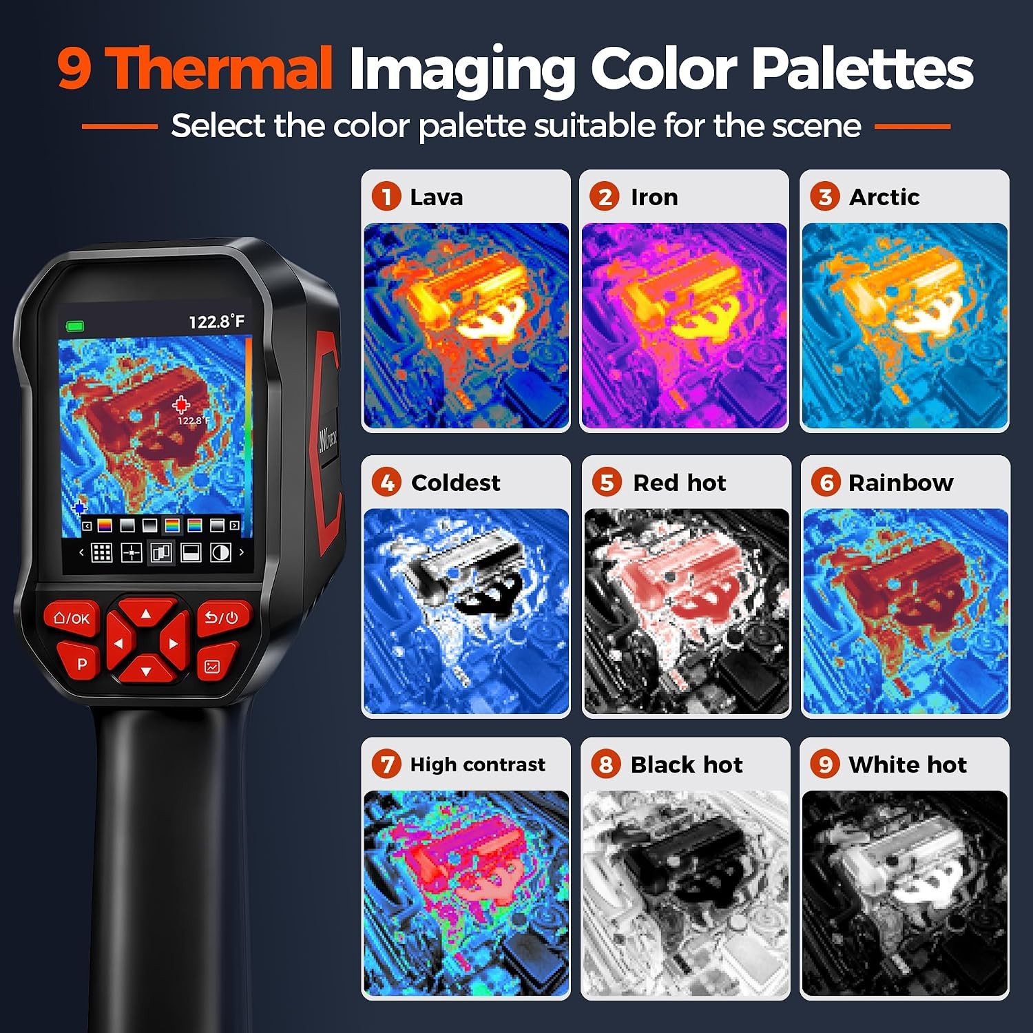 ANXTECH Infrared Thermal Camera TISR 192*192 Handheld Thermal Imaging