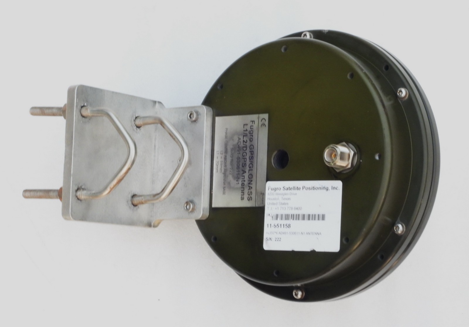 FUGRO GPS/GLONASS L1 L2 MARINE HIGH PERCISION DGPS ANTENNA AD491-530611-N1